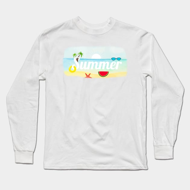 Nautical Long Sleeve T-Shirt by TimelessJourney